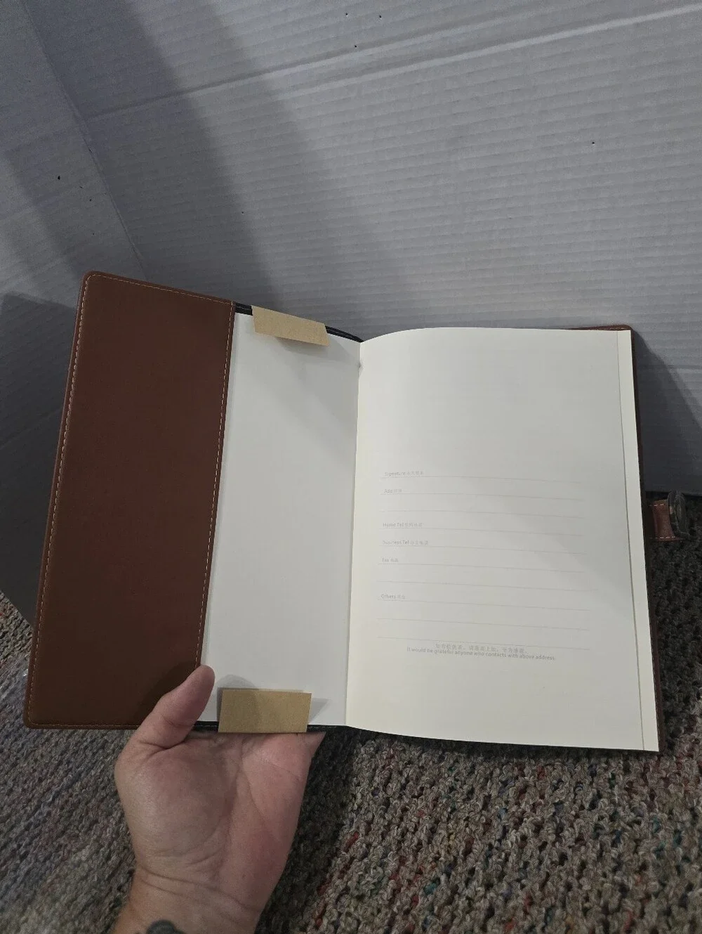 LOT of 2 Journals Notebook 16K 48K Heeton NWT Blank Paper Notebook